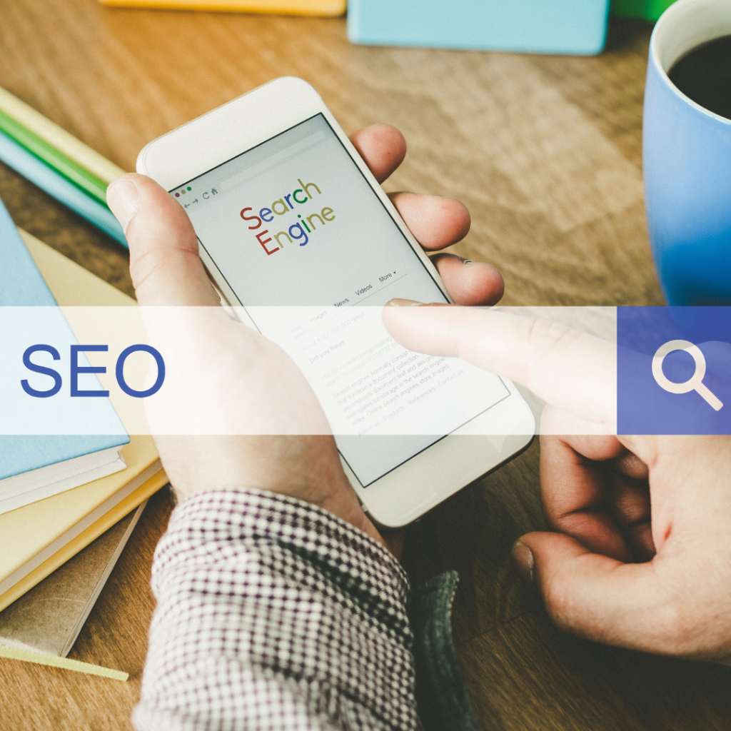 Small business SEO packages | the word SEO on a google search