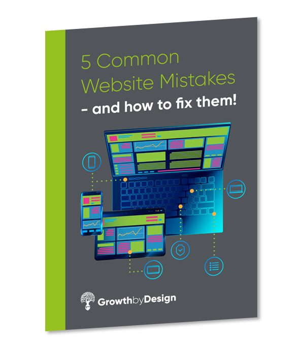 Common website mistake guide by Growth by Design