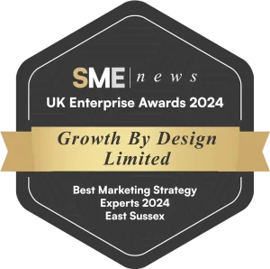 Best Marketing Strategy Experts 2024 UK Enterprise Awards Growth by Design