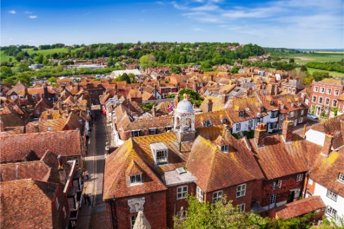 website designers in East Sussex Rye townscape