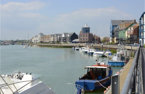 website design west sussex - boats moored