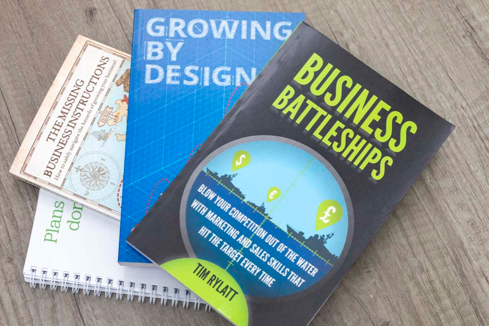 UK Growth Coach and Growth by Design books