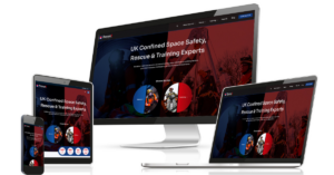 Rescue2 brand strategy and new website. New modern website shown on multiple device screens