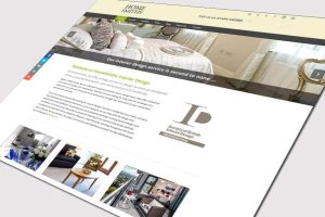 business website design Homesmiths example